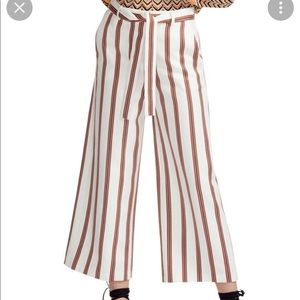 MAJE Pomala Pants size Linen Blend Pants Size 38